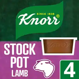 Tesco Knorr Lamb Stock Pot 4x28g offer