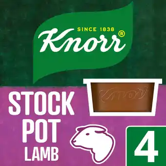 Tesco Knorr Lamb Stock Pot 4x28g offer