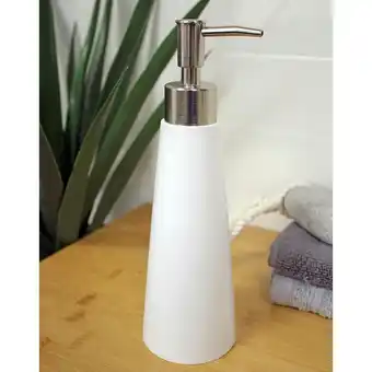 Tesco Showerdrape Alto White Liquid Soap Dispenser offer