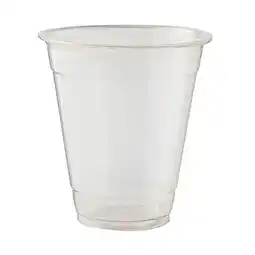 Tesco PLA Clear Plastic Compostable Smoothie Cups 340ml - Pack of 50 offer