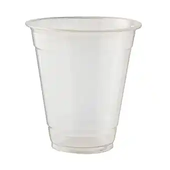 Tesco PLA Clear Plastic Compostable Smoothie Cups 340ml - Pack of 50 offer