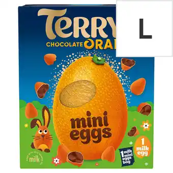 Tesco Terry's Milk Chocolate Orange And Mini Eggs Easter Egg 200G offer