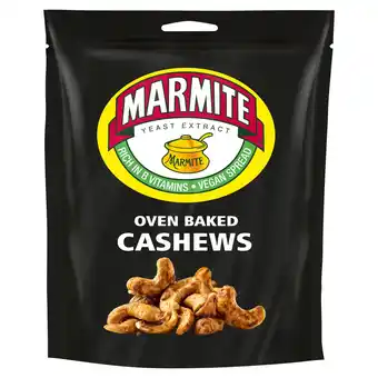 Tesco Marmite Oven Baked Cashews 90G offer