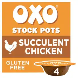 Tesco Oxo Stock Pots Succulent Chicken with Bay & Parsley 4 x 20g (80g) offer