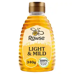 Tesco Rowse Squeezy Light & Mild Honey 340G offer