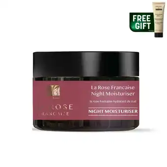 Tesco Dr Botanicals La Rose Française Night Moisturiser 50ml offer