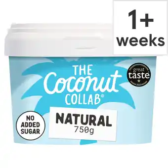 Tesco Coconut Collab Dairy-Free Natural Coconut Yogurt 750g offer