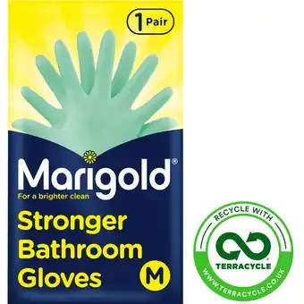 Tesco Marigold Medium Stronger Bathroom Gloves offer