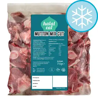 Tesco Halal Eat Mutton Mix Cut 715g offer