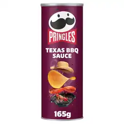 Tesco Pringles Texas Bbq Crisps 165G offer