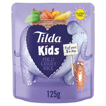 Tesco Tilda Kids Mild Curry Rice 125G offer