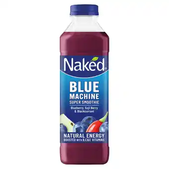 Tesco Naked Blue Machine Super Smoothie 750ml offer