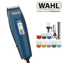 Tesco Wahl Corded OPP Colour Coded Clipper Grooming Set 0.8mm Ground Blades 9155-2917 offer