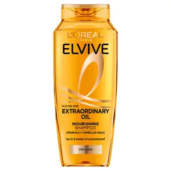 Tesco L'Oreal Elvive Extraordinary Oil Shampoo 250Ml offer