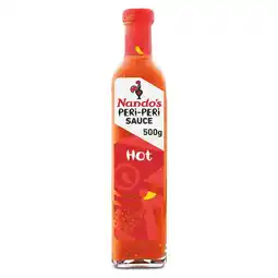 Tesco Nando's Peri Peri Sauce Hot 500G offer