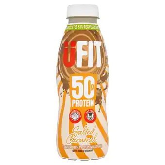 Tesco Ufit Pro50 Protein Drink Salted Caramel 500ml offer