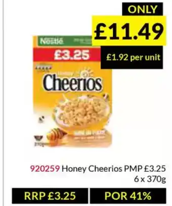 Musgrave MarketPlace Honey Cheerios offer