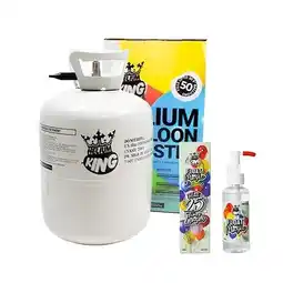 Tesco Helium Canister with Float Magic Spray Bottle - Fills Up to 50 x 9 in Balloons offer