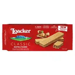 Tesco Loacker Napolitaner Wafer 90G offer