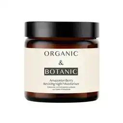 Tesco Organic & Botanic Amazonian Berry Night Moisturiser 60ml offer