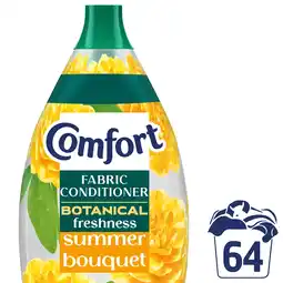 Tesco Comfort Botanical Summer Bouquet Fabric Conditioner 64 Washes 960ml offer