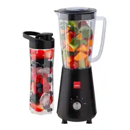 Tesco Sensio Home Blender Smoothie Maker Sports Bottle + Jar 350W offer