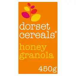 Tesco Dorset Cereals Honey Granola Breakfast Cereal 450g offer