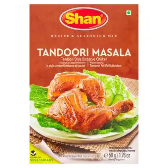 Tesco Shan Tandoori Chicken BBQ Mix 50G offer