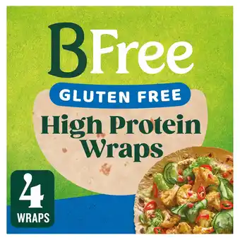 Tesco Bfree High Protein Wraps 4X42g offer