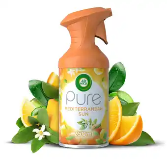 Tesco Airwick Air Freshener Pure Mediterranean Sun Aerosol 250 Ml offer