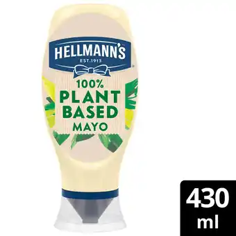 Tesco Hellmann's Plant Based Mayo 430ml offer