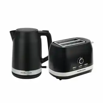 Tesco Hamilton Beach 1.7L Ella Kettle & 2 Slot Toaster Set - Ella Collection offer