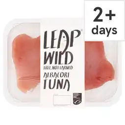 Tesco Leap Free Not Farmed Albacore Tuna 220G offer