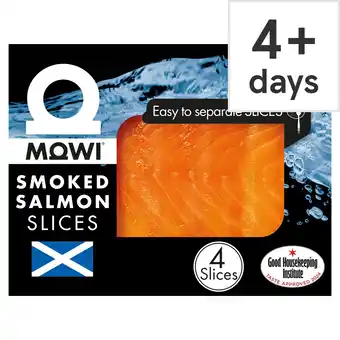 Tesco Mowi 4 Smoked Scottish Salmon Slices 100G offer