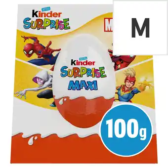 Tesco Kinder Surprise Easter Egg 100G offer