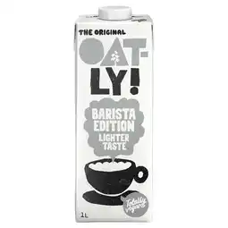 Tesco Oatly Barista Lighter Taste Long Life Drink 1L offer