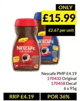 Musgrave MarketPlace Nescafe offer