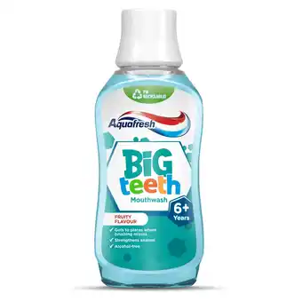 Tesco Aquafresh My Big Teeth 6+ Years Mouthwash 300Ml offer