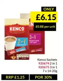 Musgrave MarketPlace Kenco Sachets offer