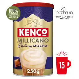 Tesco Kenco Millicano Mocha Tin 250g offer