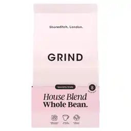 Tesco Grind, House Blend Whole Bean Coffee, 200 grams offer