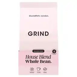 Tesco Grind, House Blend Whole Bean Coffee, 200 grams offer