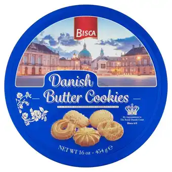 Tesco Bisca Royal Danish Butter Cookies 454G offer