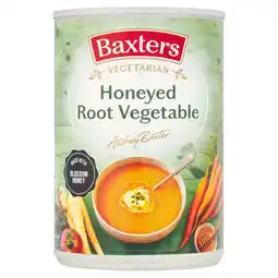 Tesco Baxters Vegetarian Honeyed root veg soup 400g offer