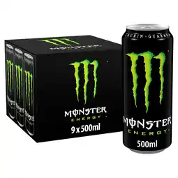 Tesco Monster Energy 9 X 500Ml offer