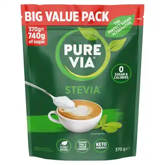 Tesco Pure Via Stevia Sweetener 370g offer