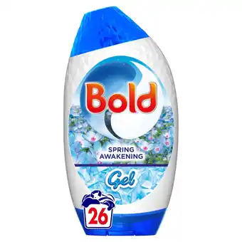 Tesco Bold Washing Gel Spring Awakening 26 Washes 858ml offer