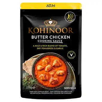 Tesco Kohinoor Delhi Butter Chicken Cooking Sauce 375G offer