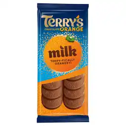 Tesco Terrys Milk Chocolate Orange Tablet 90G offer