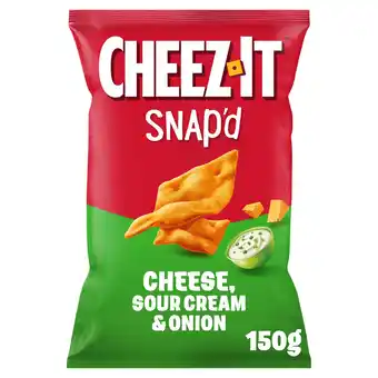 Tesco Cheez-It Cheese Sour Cream & Onion 150g offer